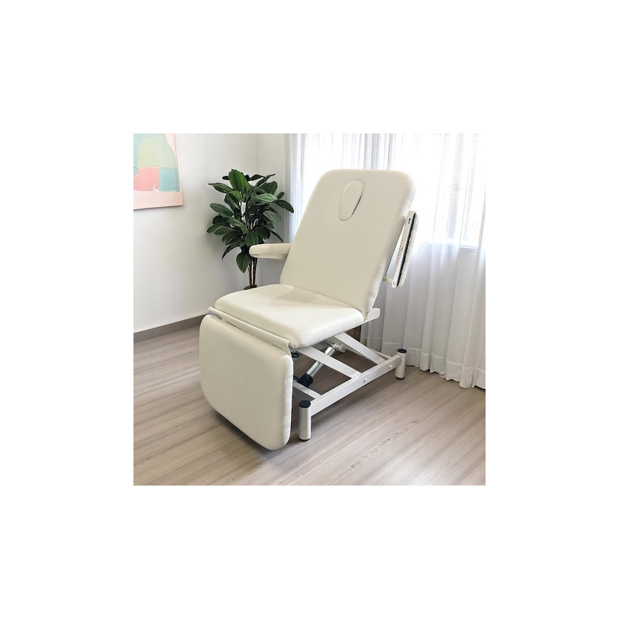 Camilla estética eléctrica 3 cuerpos Tec-One Stetic Brazos fisiobelle