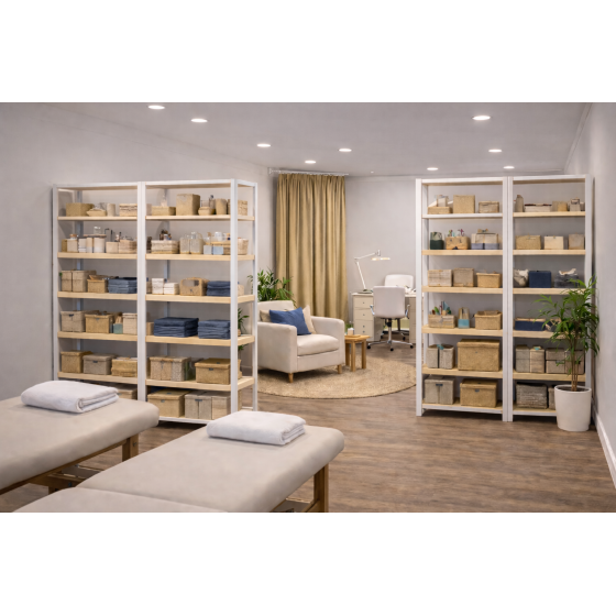 Estantería modular 40 cm 5 huecos | Sistema UNIA