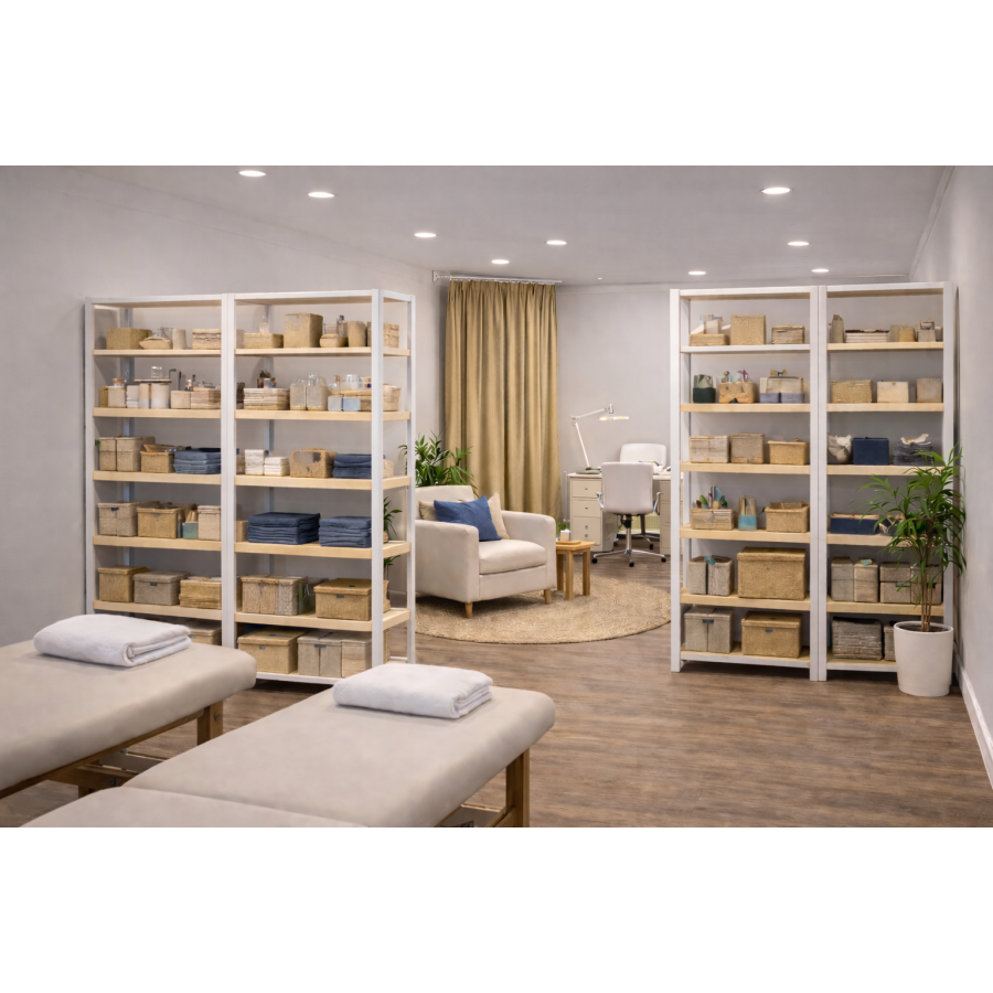 Estantería modular 40 cm 5 huecos | Sistema UNIA