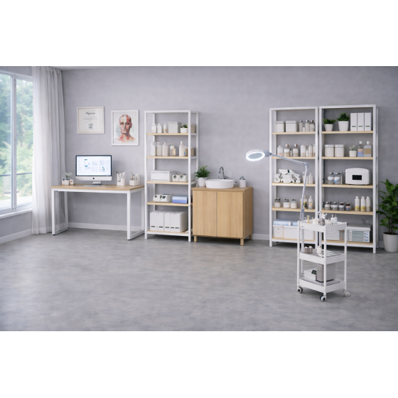 Estantería modular 40 cm 5 huecos | Sistema UNIA