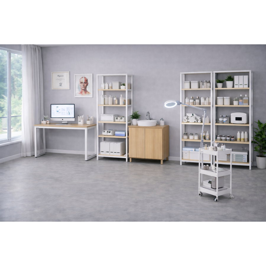 Estantería modular 40 cm 5 huecos | Sistema UNIA