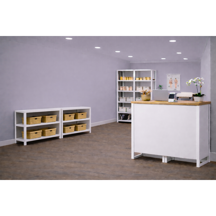 Estantería modular 40 cm 5 huecos | Sistema UNIA