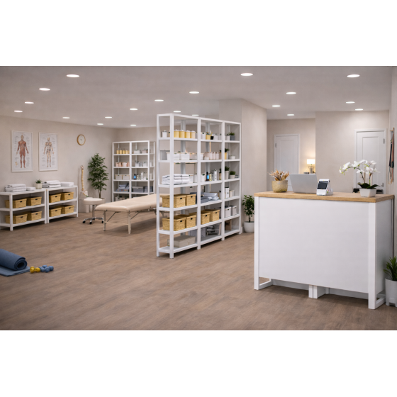 Estantería modular 40 cm 5 huecos | Sistema UNIA