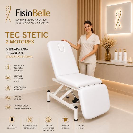 Camilla Estética Eléctrica Tec-Stetic FisioBelle – Opiniones y Reseñas