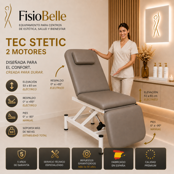 Camilla Estética Eléctrica Tec-Stetic FisioBelle – Opiniones y Reseñas
