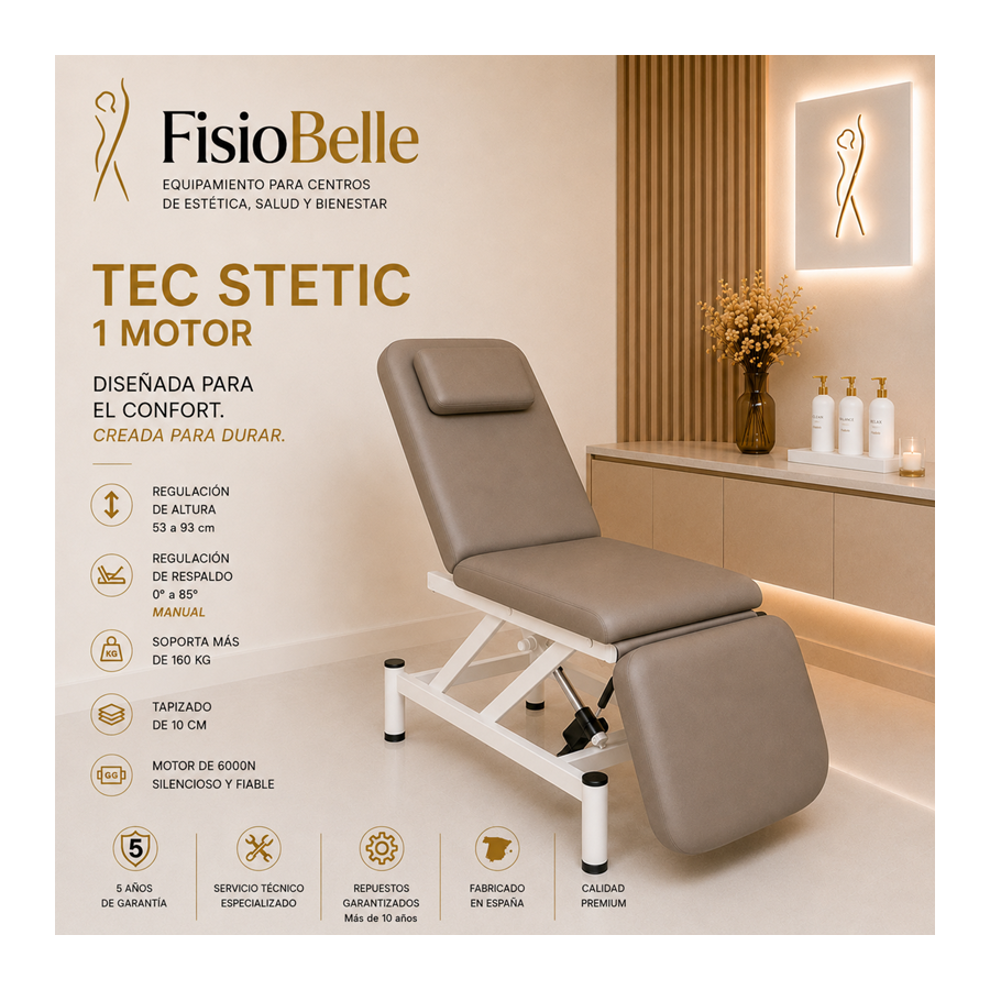 Camilla Eléctrica Tec-One | 428€ IVA y Envío Incluido |