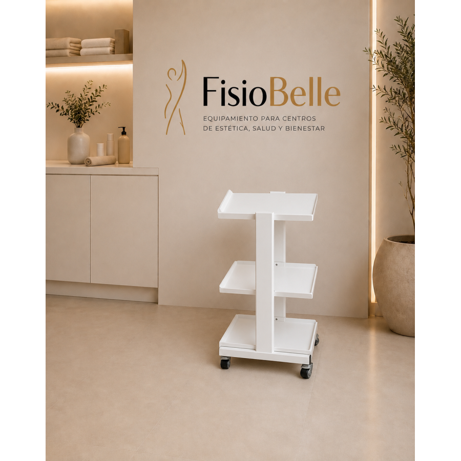 Carro aparatos 3 estantes Smart Fisiobelle