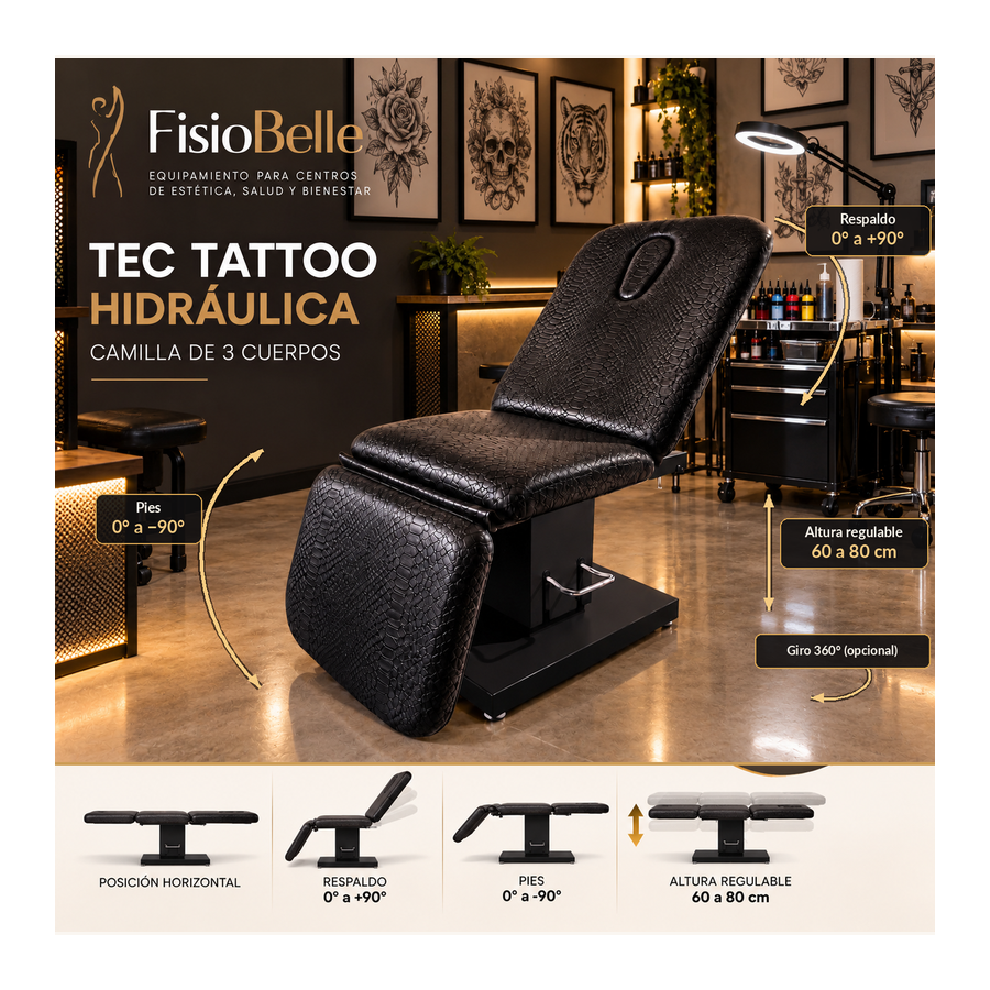 Camilla Eléctrica Tec Setic LUX| 599 € IVA y Envío Incluido |