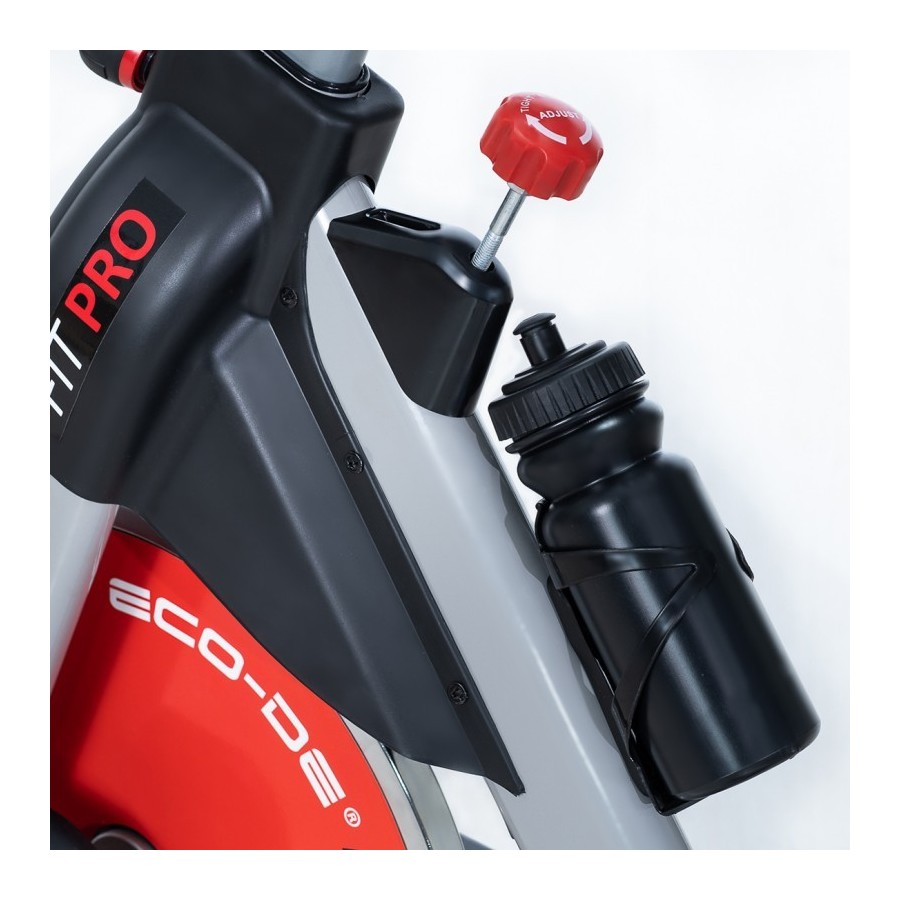 Bicicleta Spinning Fit Pro. con pulsómetro, Pantalla LCD y Resistencia Variable a 20kgrs Fisiobelle