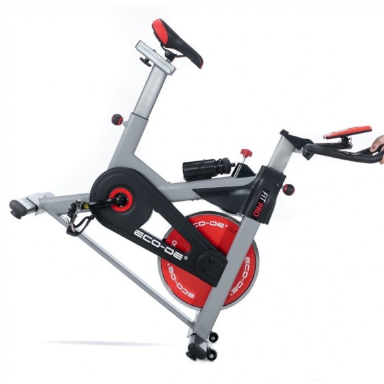 Bicicleta Spinning Fit Pro. con pulsómetro, Pantalla LCD y Resistencia Variable a 20kgrs Fisiobelle